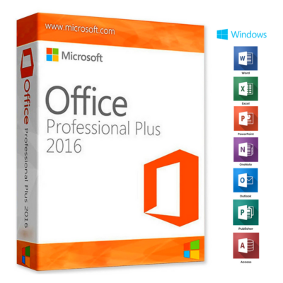 Microsoft Office Pro Plus 2016 Retail Digitális Licensz Kulcs